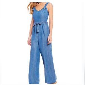 A Loves A Denim Jumpsuit Size Small